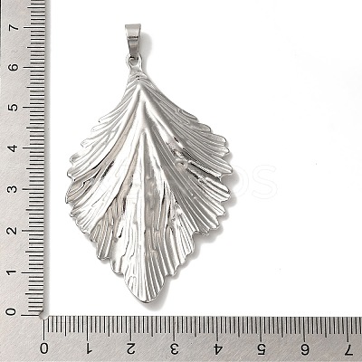 Non-Tarnish 304 Stainless Steel Big Pendants STAS-M017-10P-1