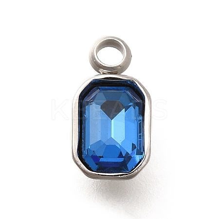 304 Stainless Steel Pendants STAS-Q346-03P-02-1