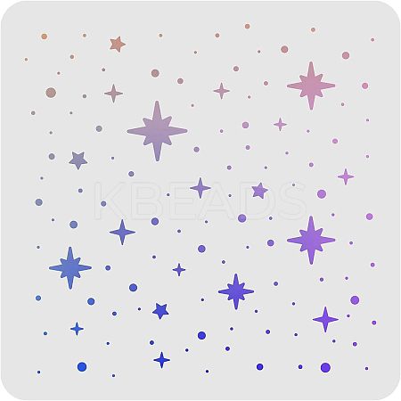 Plastic Reusable Drawing Painting Stencils Templates DIY-WH0172-121-1