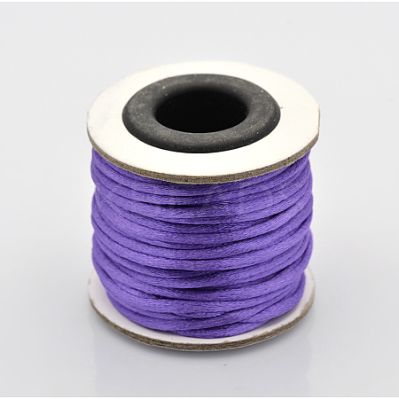 Nylon Satin Rattail Cords NWIR-O001-A-09-1