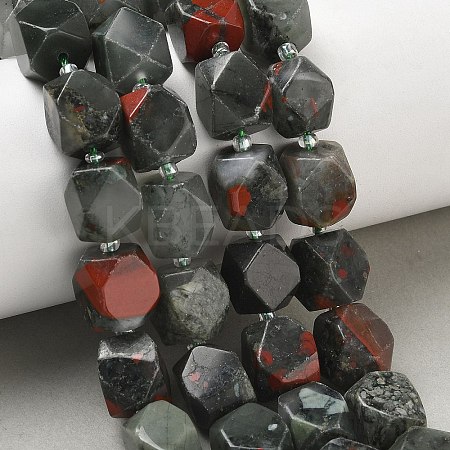 Natural African Bloodstone Beads Strands GG-CBAF8A8-A09-01-1