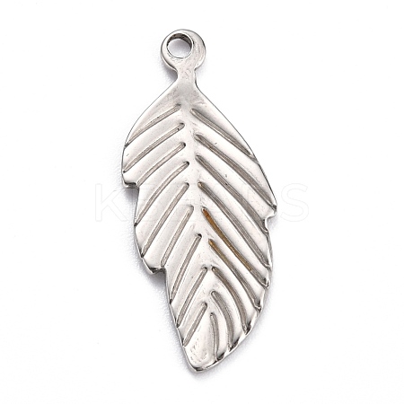 Non-Tarnish 304 Stainless Steel Pendants STAS-H140-23P-1