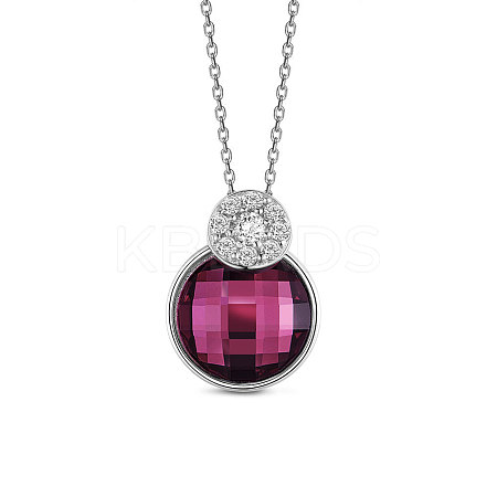 925 Sterling Silver Pendant Necklace TS-N454-S-1