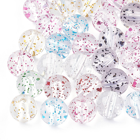 Transparent Acrylic Beads MACR-S361-02-8mm-1