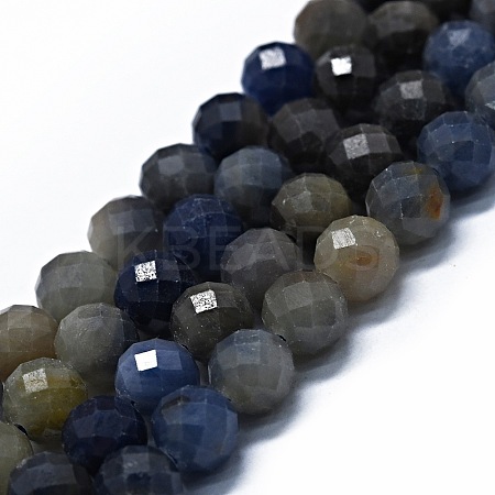 Natural Sapphire Beads Strands G-G927-21B-1