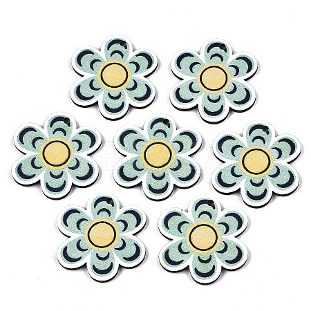 Printed Basswood Pendants LS-X-WOOD-N006-37-1
