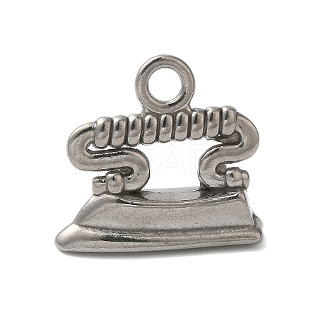 304 Stainless Steel Pendants STAS-N103-45P-1
