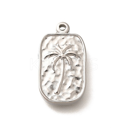 304 Stainless Steel Pendants STAS-D288-02P-1