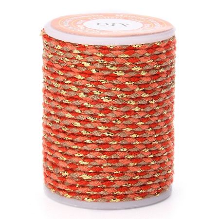 4-Ply Polycotton Cord with Metallic Thread OCOR-Z003-D37-1