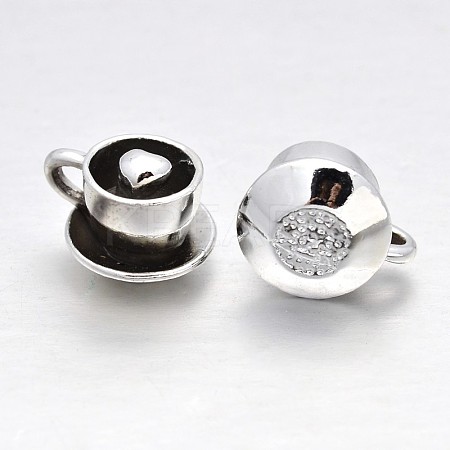 Alloy Coffee Cup Charms PALLOY-J514-10S-3A-1