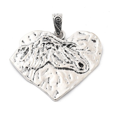 Tibetan Style Alloy Big Pendants PALLOY-D362-02AS-F-1