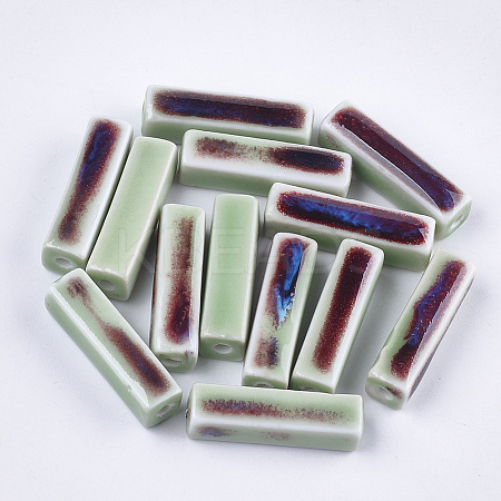 Handmade Porcelain Beads LS-X-PORC-S498-28A-1