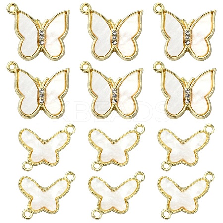 20Pcs 2 Styles Alloy Pendants FIND-CJ0002-34-1