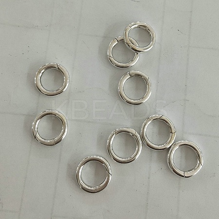 925 Sterling Silver Spring Gate Rings STER-K173-27S-1