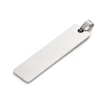 Tarnish Resistant 304 Stainless Steel Pendants STAS-D142-01A-P-1