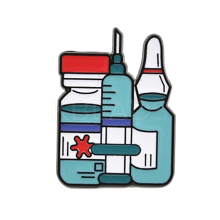 Medical Theme Enamel Pins JEWB-L023-01B-EB-1