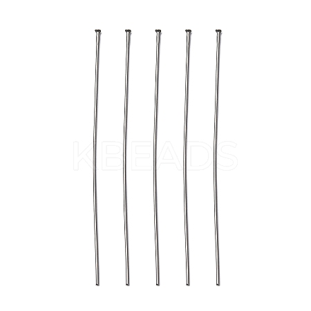 Tarnish Resistant 304 Stainless Steel Flat Head Pins LS-X-STAS-R046-65mm-1