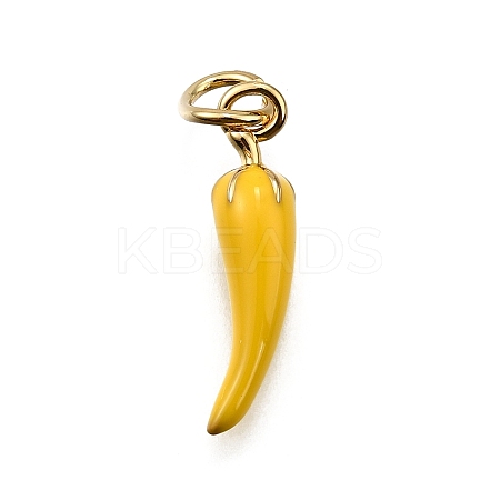 Brass Enamel Pendants LS-KK-Z100-10G-02-1
