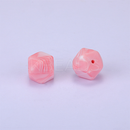 Hexagonal Silicone Beads SI-JX0019A-61-1