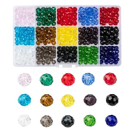 Opaque Solid Color Glass Beads EGLA-X0006-02A-8mm-1