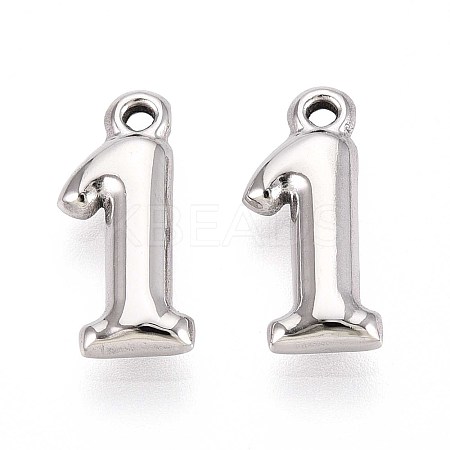 304 Stainless Steel Pendants STAS-N109-261B-P-1