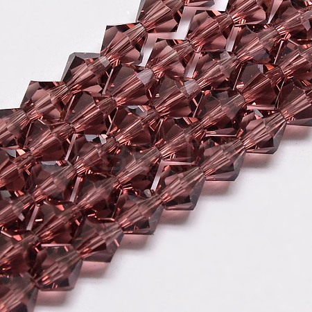 Transparent Glass Beads Strands EGLA-A039-T6mm-D05-1