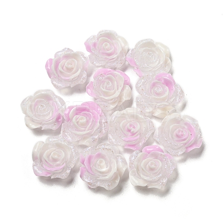 Luminous Transparent Resin Decoden Cabochons RESI-D013-06E-1