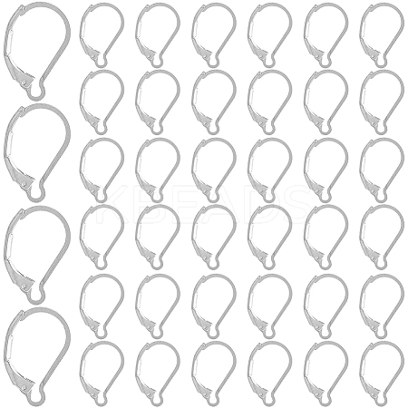 304 Stainless Steel Leverback Earring Findings STAS-SP0001-05B-1