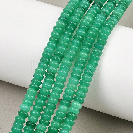 Natural White Jade Beads Strands G-L635-A02-4x2mm-06-1