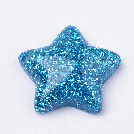 Resin Cabochons CRES-Q196-27F-1