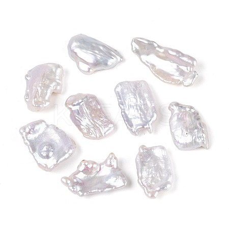 Natural Baroque Keshi Pearl Beads LS-PEAR-S022-04B-1