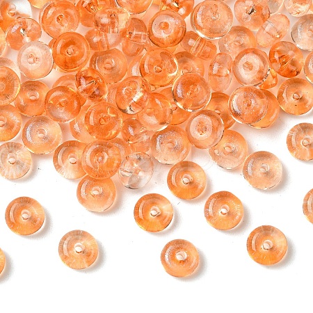 10G Electroplate Transparent Colours Rainbow Glass Seed Beads SEED-YW0003-04K-1