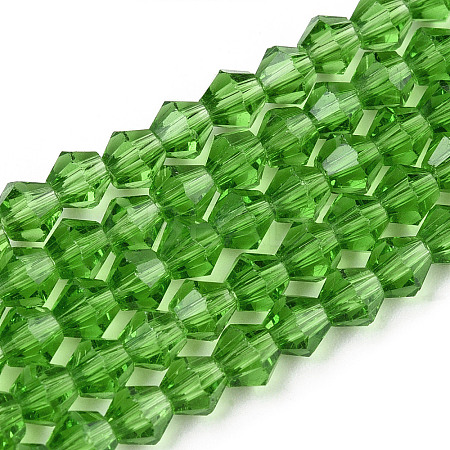 Imitation Austrian Crystal 5301 Bicone Beads GLAA-S026-6mm-01-1
