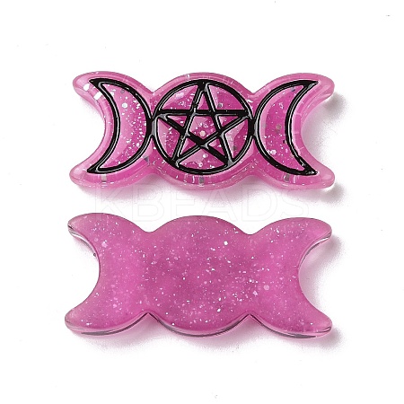 Resin Cabochons RESI-G055-01A-1
