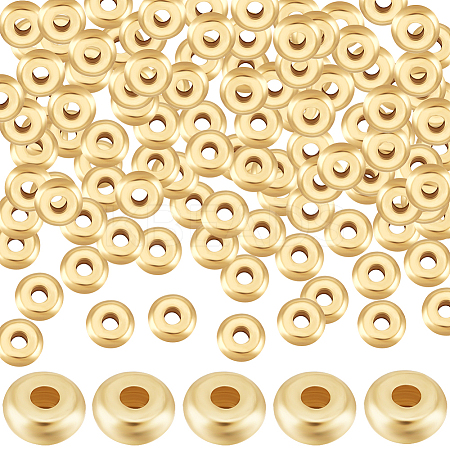 150Pcs 304 Stainless Steel Spacer Beads STAS-BBC0003-43-1