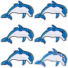 10Pcs Computerized Embroidery Cloth Iron on/Sew on Patches PATC-CY0001-43-1