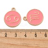 Alloy Enamel Pendants ENAM-XCP0001-45B-02-3