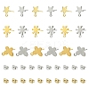 304 & 201 Stainless Steel Stud Earring Findings STAS-YW0011-14-2
