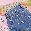 36Pcs 2 Sets 2 Styles Letter A~Z & Number 0~9 Polyester Embroidery Sew On Patches Sets PATC-TA0001-55C-5
