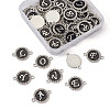 Alloy Enamel Links Connectors ENAM-TA0002-18-20