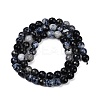 Natural Fire Crackle Agate Beads Strands G-C082-A01-48-3