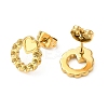 Ion Plating(IP) 304 Stainless Steel Stud Earring Findings STAS-E180-01G-2