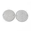 Non-Tarnish 304 Stainless Steel Connector Charms STAS-C066-04P-2