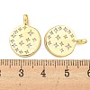 Brass Micro Pave Cubic Zirconia Pendants KK-Q809-06G-3