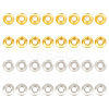 16 Pairs 2 Colors 925 Sterling Silver Spacer Beads FIND-BC0005-45-1