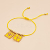 Bohemian Glass Seed Bead Charm Bracelets VG9637-3-1