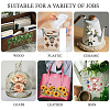 4 Sheets 4 Styles Retro Theme PVC Waterproof Decorative Stickers DIY-WH0489-002-7