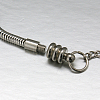 Tarnish Resistant 304 Stainless Steel European Snake Chains Bracelets X-STAS-J015-04-3