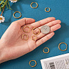 10Pcs 5 Size 316L Surgical Stainless Steel Huggie Hoop Earrings for Girl Women EJEW-TA0001-10-5