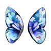 Epoxy Resin Butterfly Wings Cabochons CRES-N035-02B-1